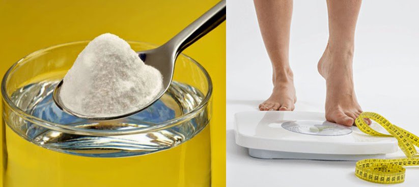 Lose weight with baking soda