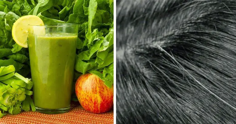 green smoothie reverse gray hairs