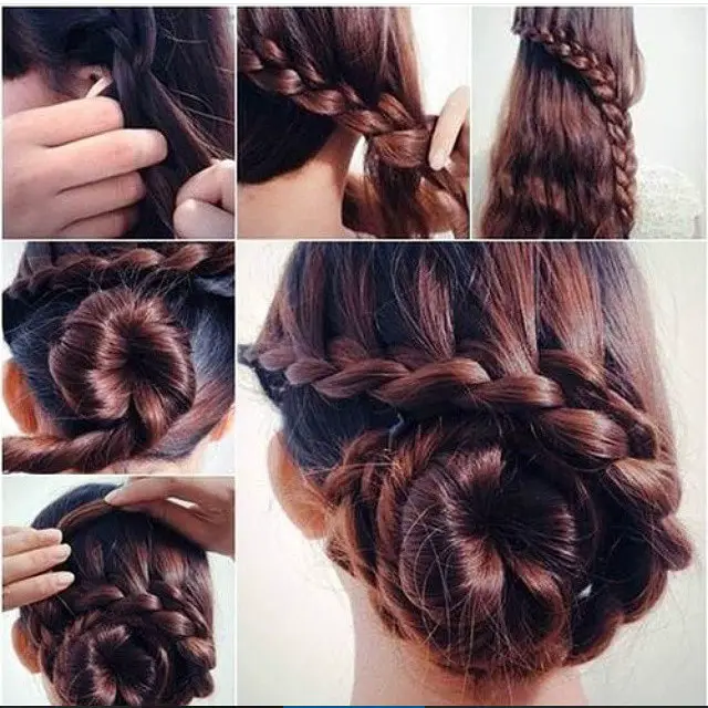 excellent and creative hairstyle