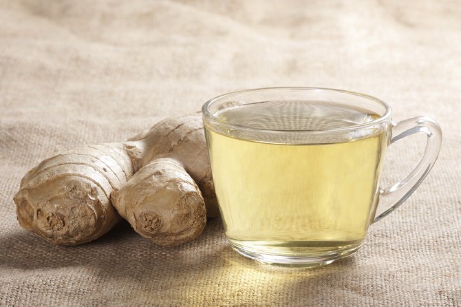 Lose weight with ginger water